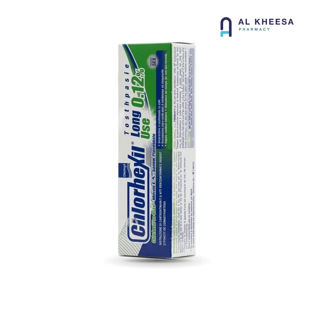 Chlorhexil 0.12% Long Use Toothpaste 100ml – Antibacterial Gum Care Toothpaste for Daily Oral Hygiene