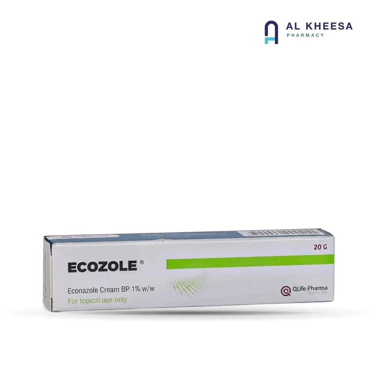 Ecozol Antifungal Cream 20g – Broad-Spectrum Treatment for Fungal Skin Infections