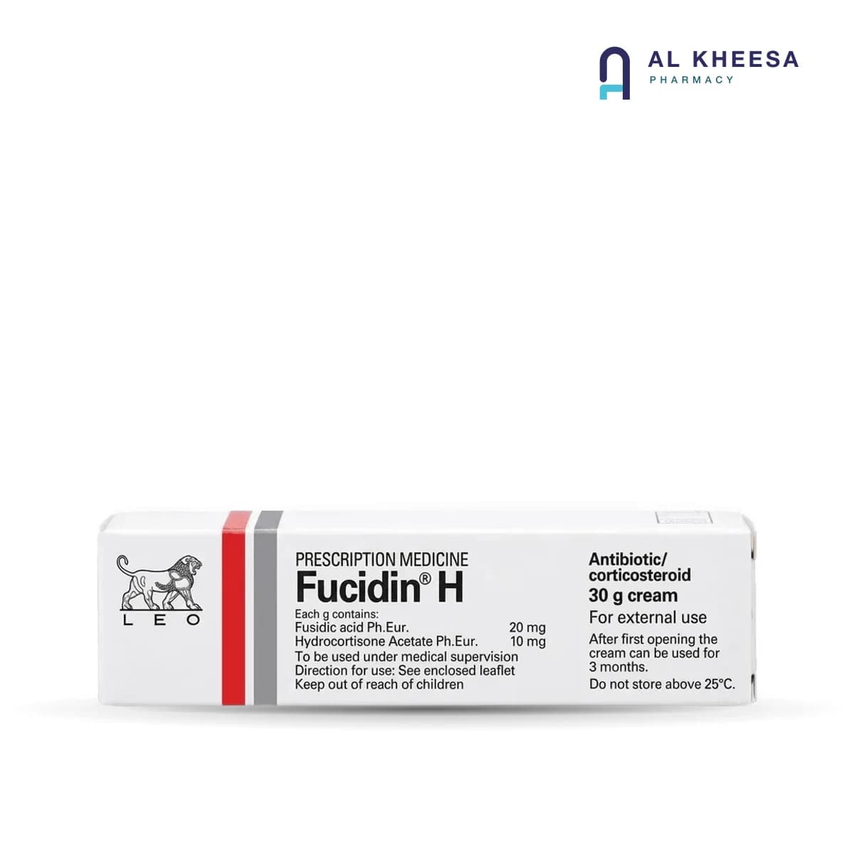 Fucidin H Cream 30 g – Fusidic Acid & Hydrocortisone Anti-Infection and Anti-Inflammatory Treatment