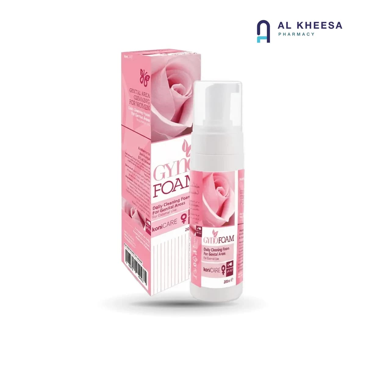 Gyno Foam Gyno Foam Intimate Cleansing Wash – 200ml Gentle Feminine Hygiene Care