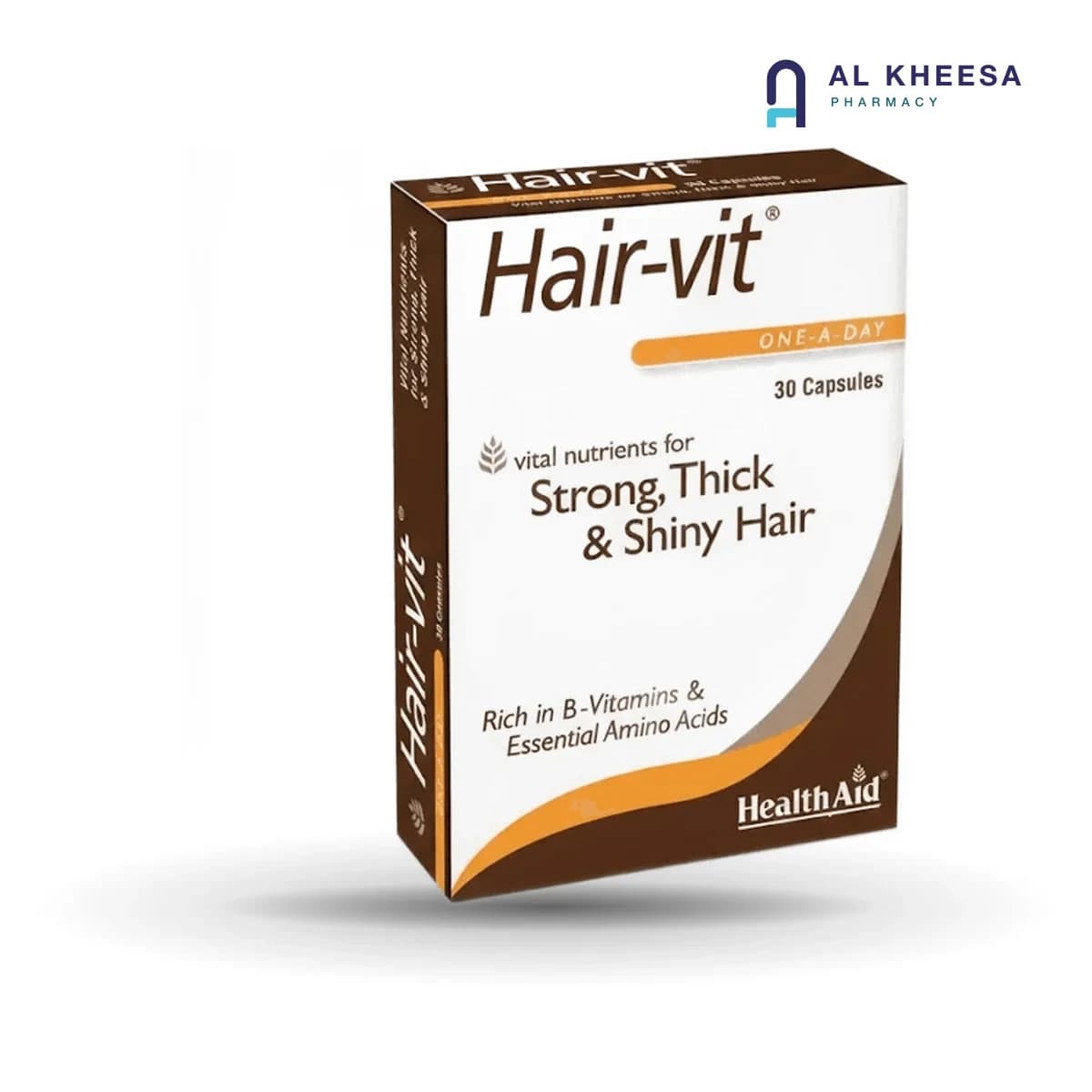 Health Aid Hair-Vit One A Day Capsules 30’s – Hair Health & Strength Support Supplement