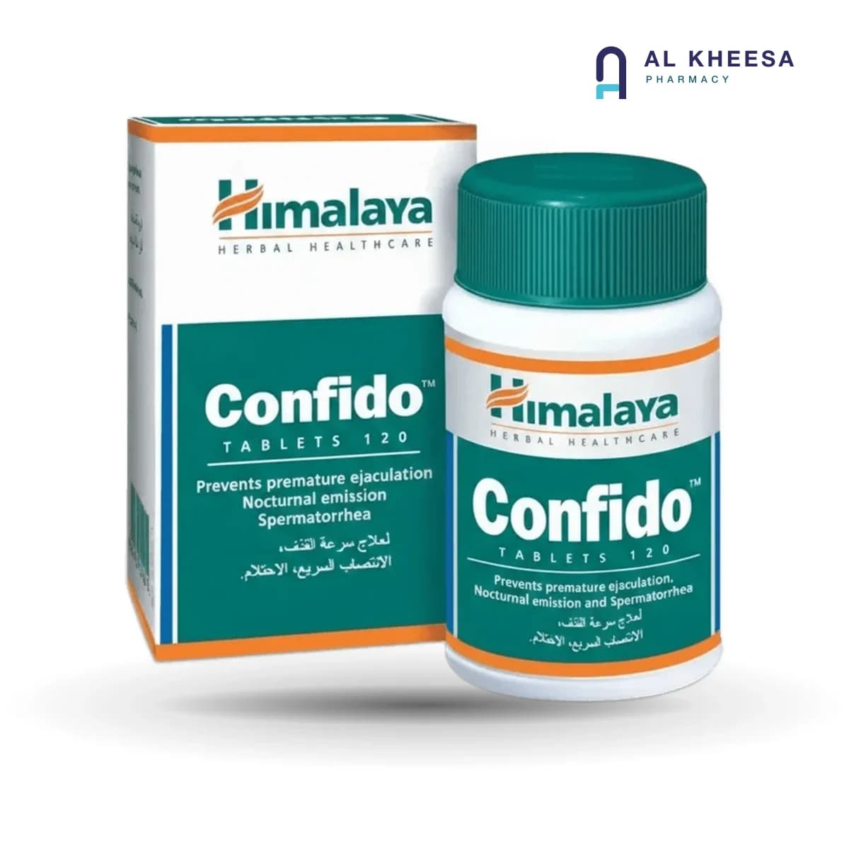 Himalaya Confido Tablets – Herbal Support for Male Reproductive Wellness (120 Tablets)