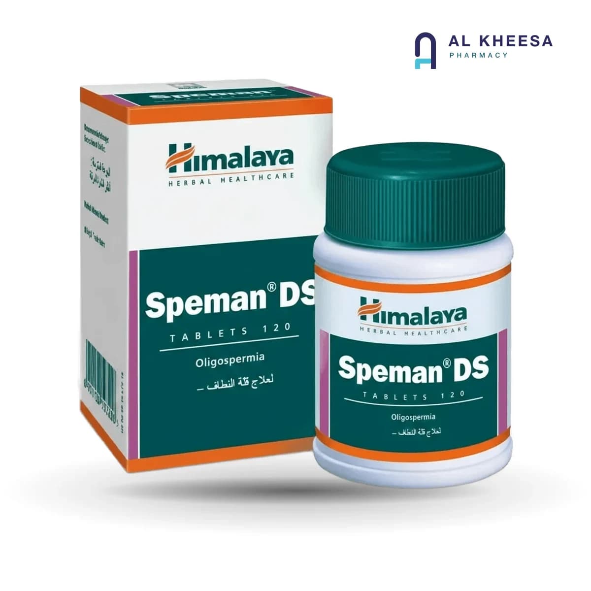 Himalaya Speman DS Tablets – Advanced Herbal Formula for Male Reproductive Health (120 Tablets)