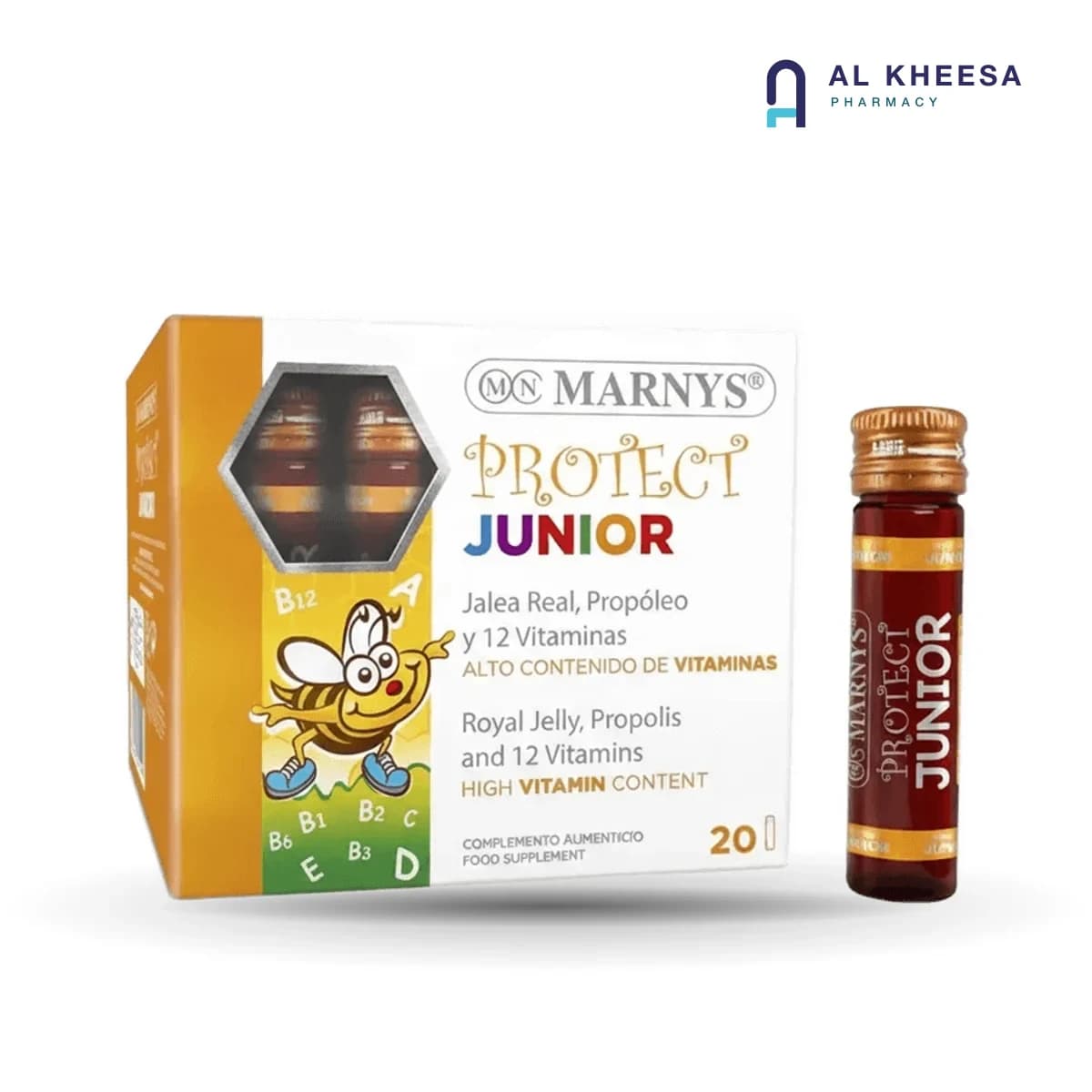 Marnys Protect Junior Oral Vials 10 ml – Immune Support Formula for Children (20 Vials)