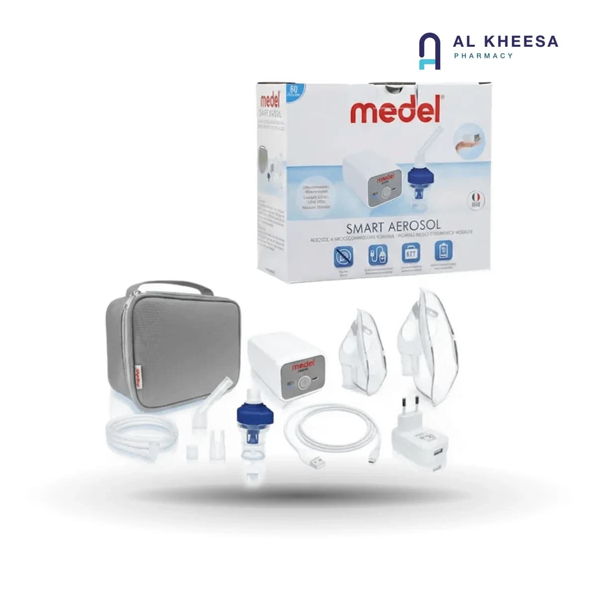 Medel Smart Nebulizer – Compact Compressor Nebulizer for Home Respiratory Therapy