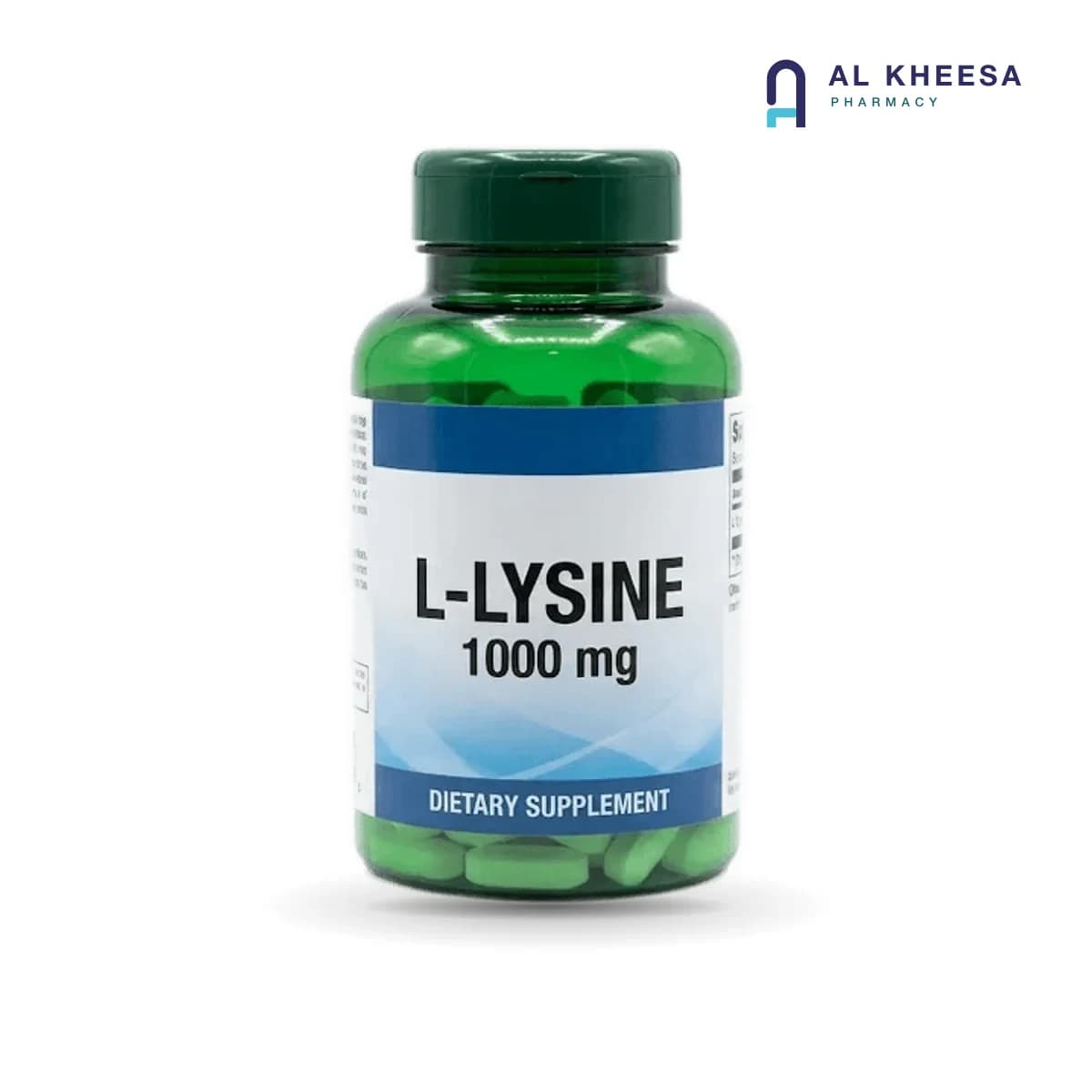 Natures Bounty L-Lysine 1000 mg Capsules – 100 Count | Amino Acid Supplement for Immunity & Skin Health