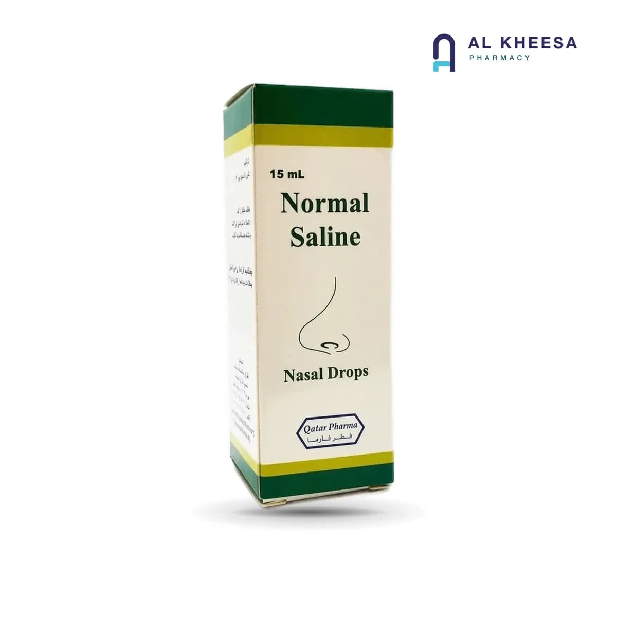 Normal Saline Nasal Drops 15ml – Gentle Moisturizing & Nasal Cleansing Solution