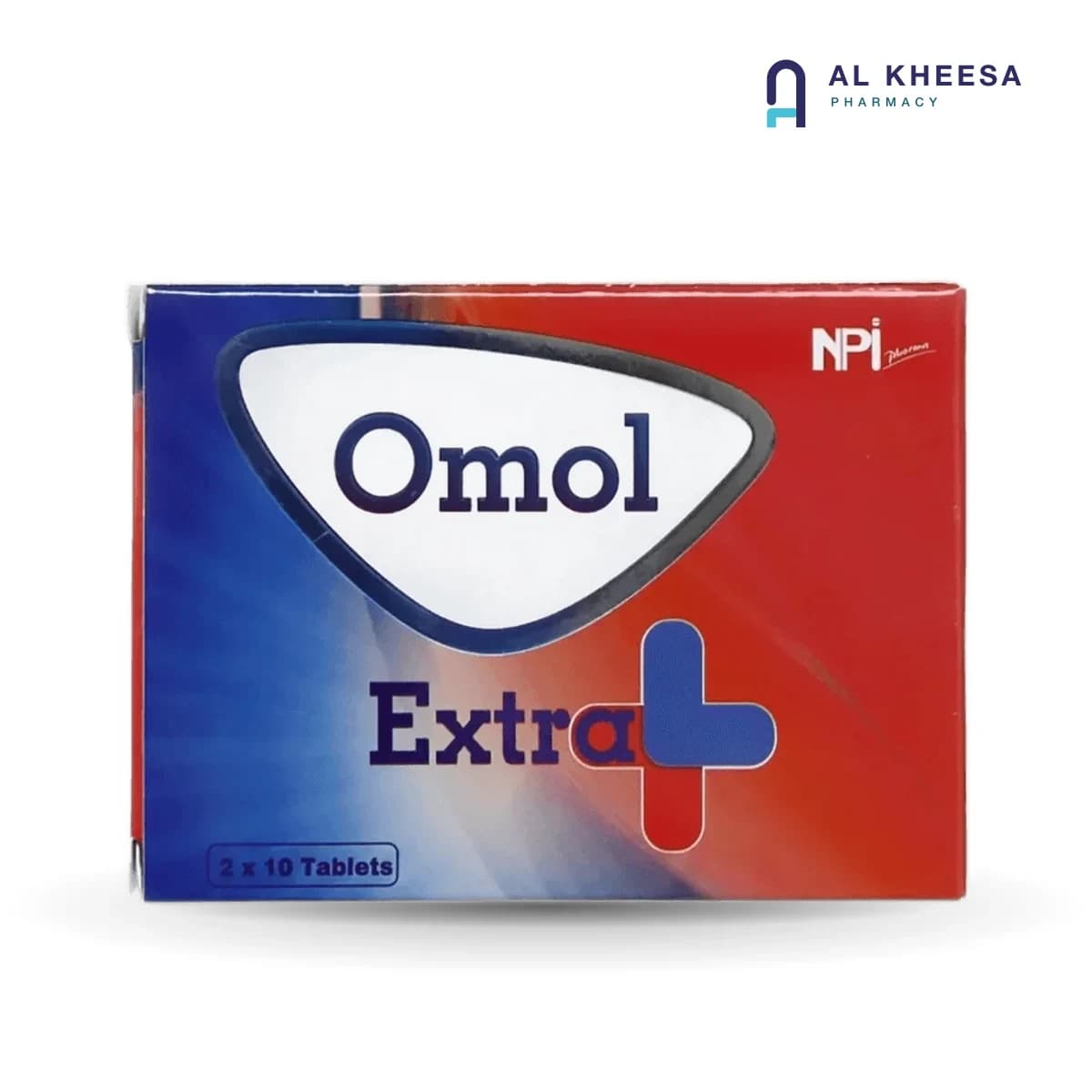 Omol Extra Tablets 20’s – Paracetamol with Caffeine for Enhanced Pain & Headache Relief
