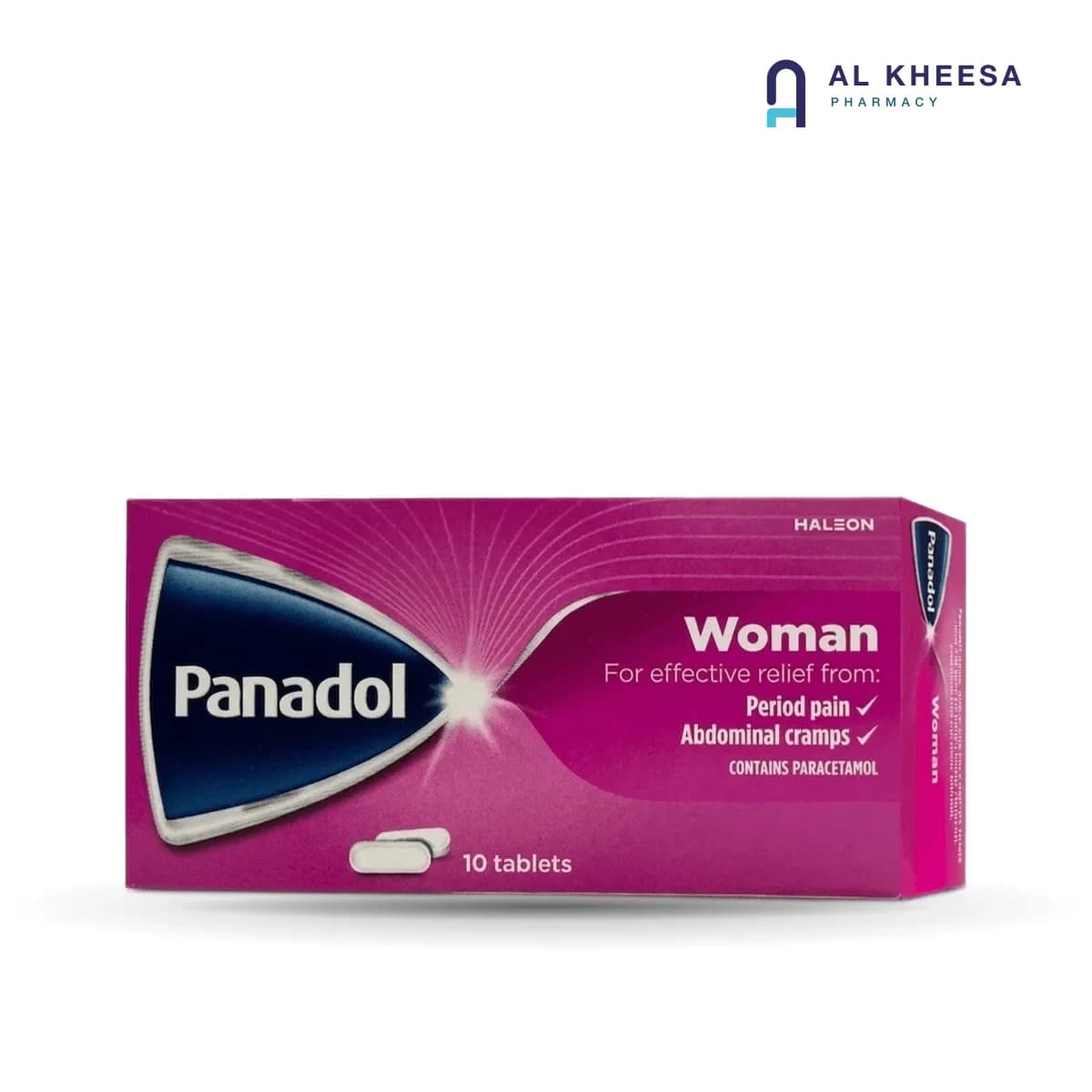 Panadol Women Pain Relief Tablets – Period Pain & Body Discomfort Relief (10 Tablets)