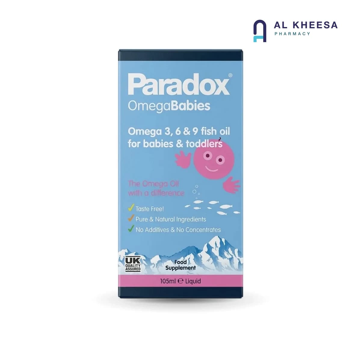 Paradox Omega Babies Liquid 105 ml – Omega-3 Supplement for Infant Brain and Eye Development