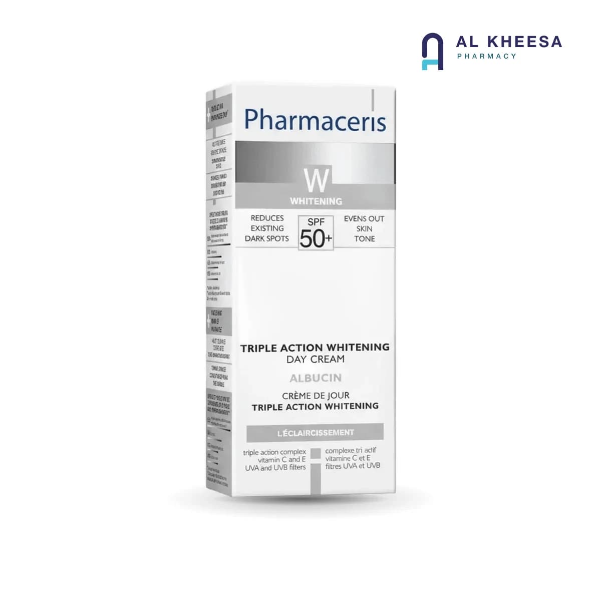 Pharmaceris Albucin Day Cream SPF 50+ 30ml – High-Protection Brightening & Anti-Pigmentation Cream