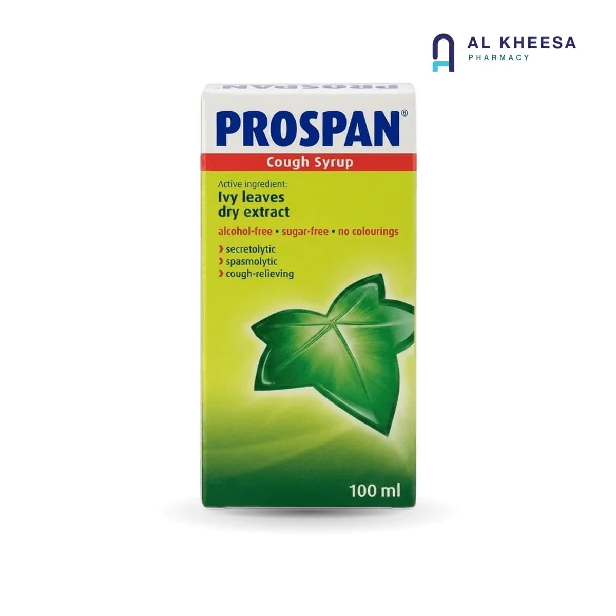 Prospan Ivy Leaf Cough Syrup 100 ml – Herbal Expectorant for Chesty Cough & Bronchial Support