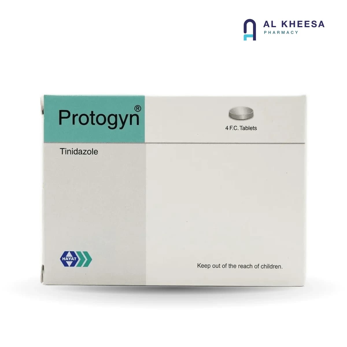 Protogyn 500mg Tablets – Antiprotozoal & Antibacterial Medication (Tinidazole) 4 Tablets