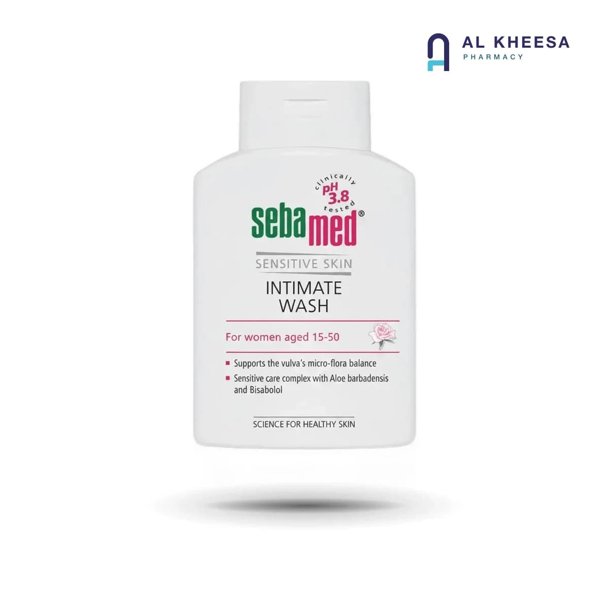 Sebamed Intimate Wash 15–50 Years with Pump 200ml – Gentle pH 3.8 Care for Sensitive Intimate Areas
