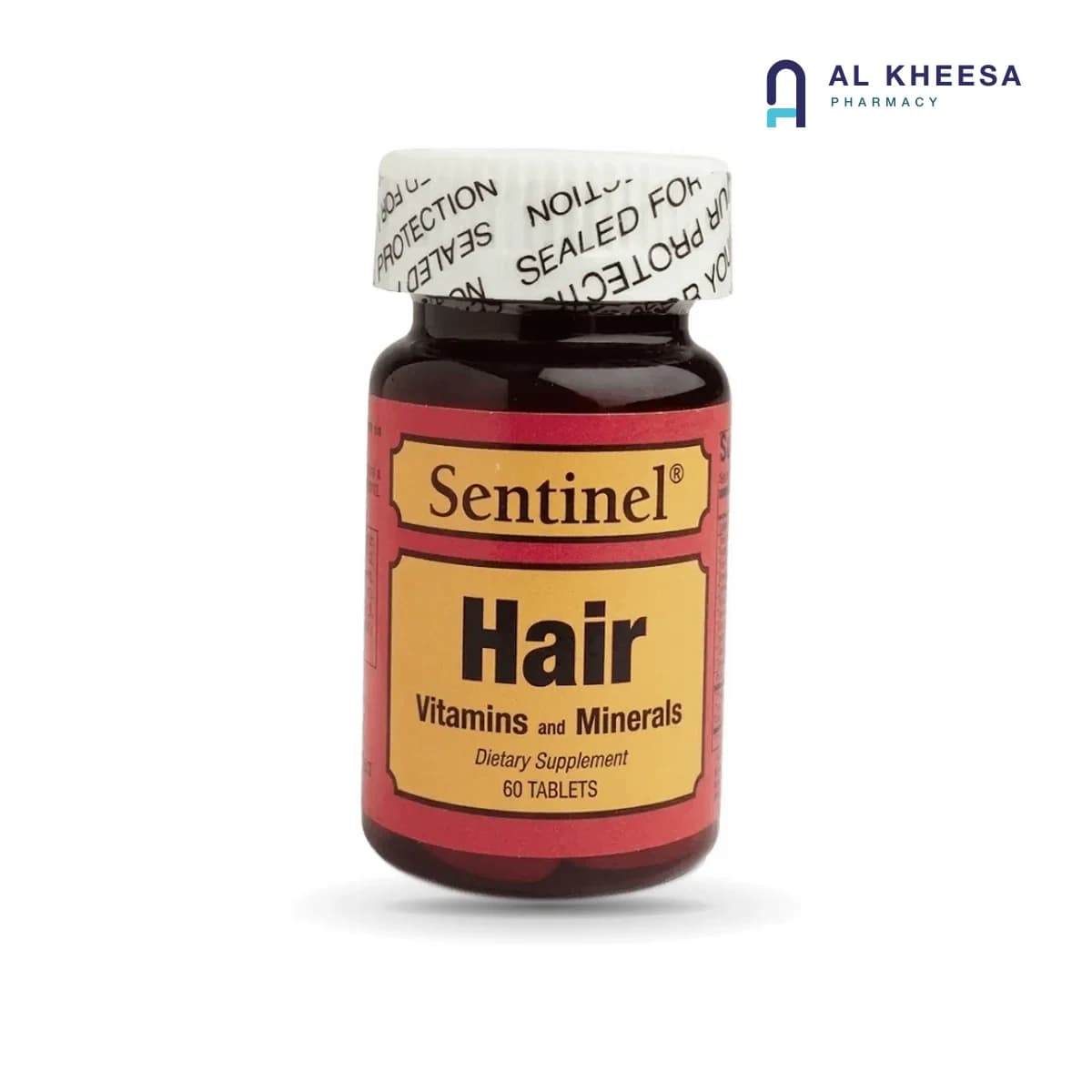 Sentinel Hair Tablets 60 Count – Daily Hair Health & Strength Support Supplement