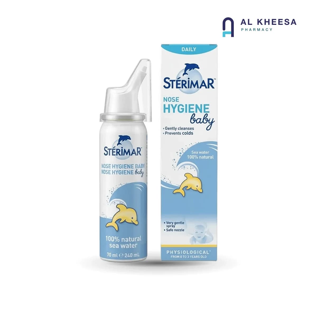 Sterimar Baby Nasal Spray 50ml – Gentle Isotonic Sea Water Spray for Infants (0–3 Years)