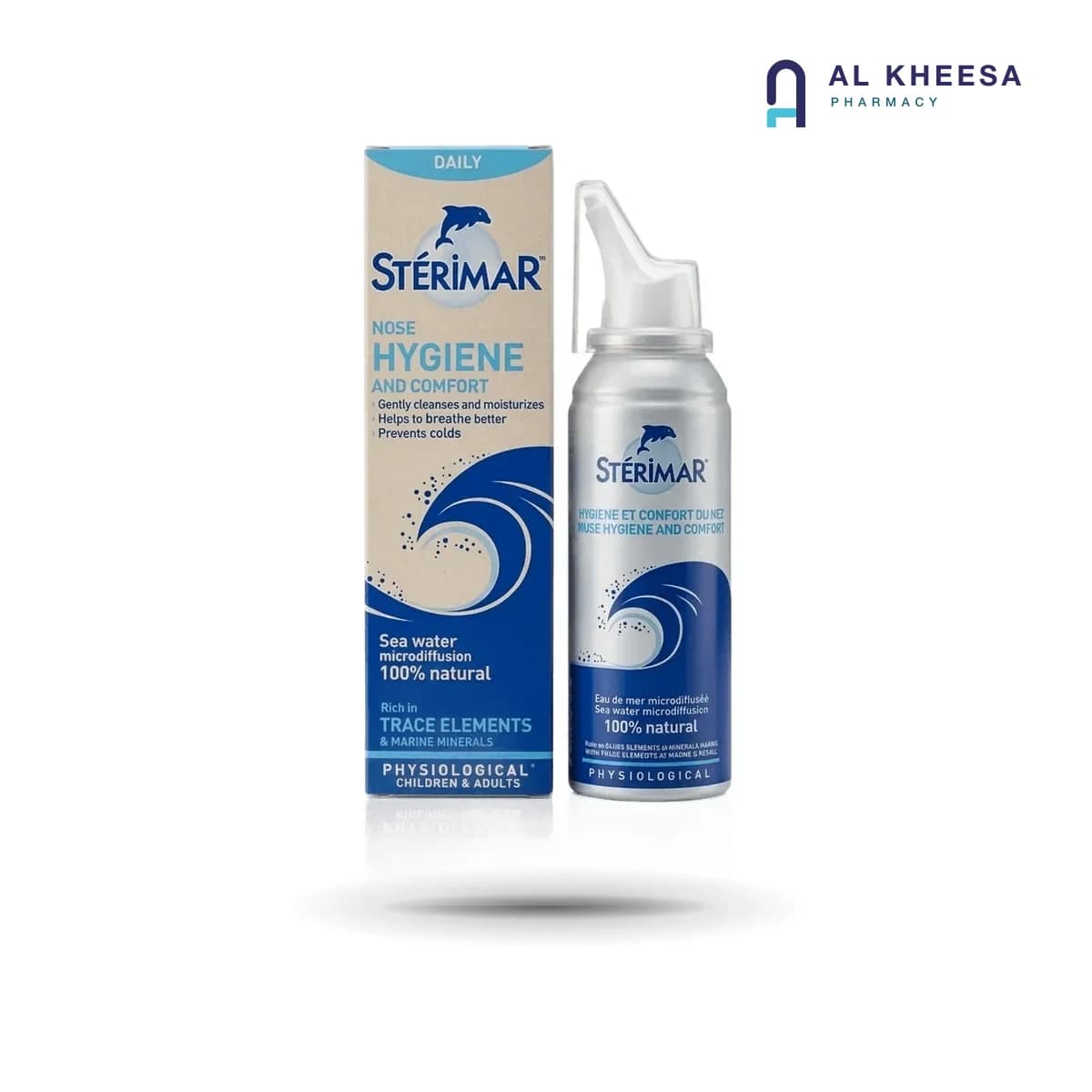 Sterimar Nose Hygiene Nasal Spray 100ml – Isotonic Sea Water Spray for Daily Nasal Cleansing