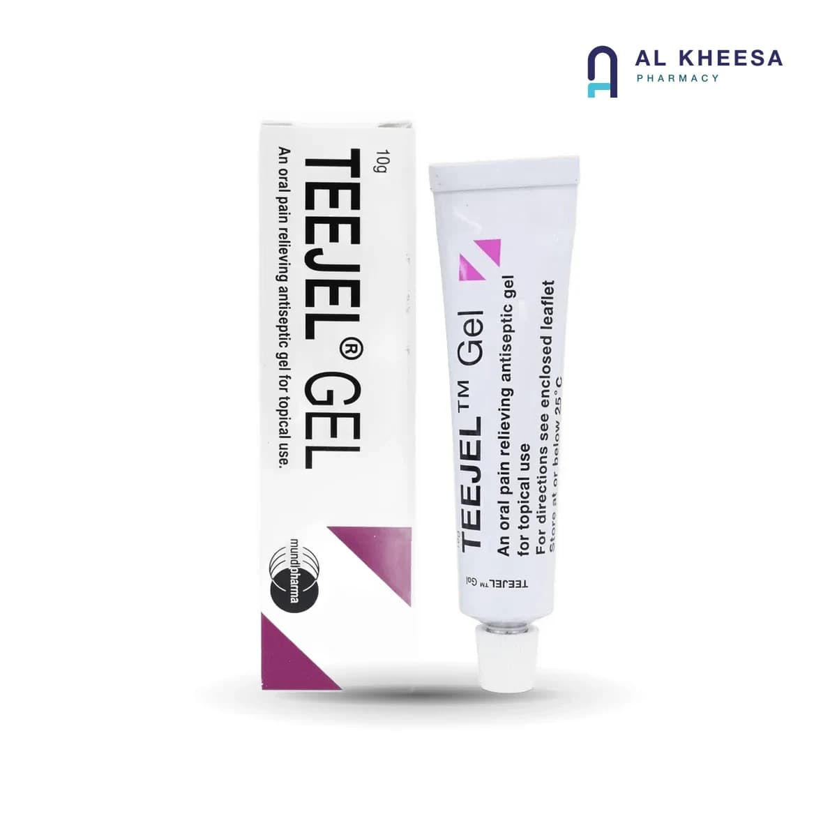 Teejel Oral Pain Relief Gel 10g – Fast-Acting Gel for Mouth Ulcers & Gum Irritation