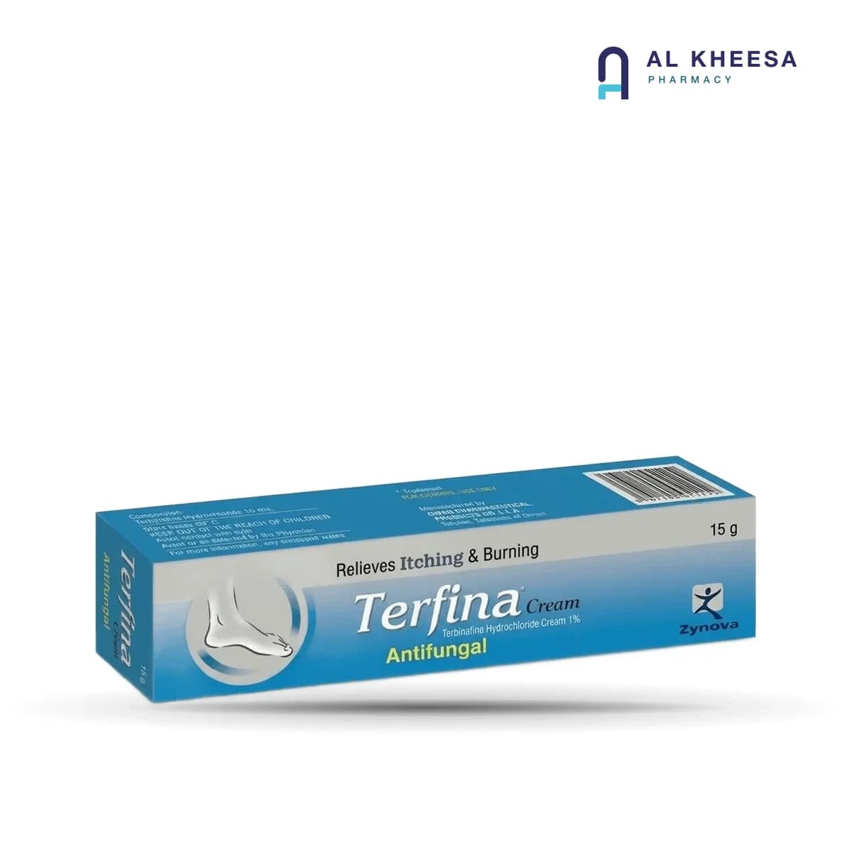 Terfina Antifungal Cream 15g – Effective Relief for Athlete’s Foot & Fungal Skin Infections