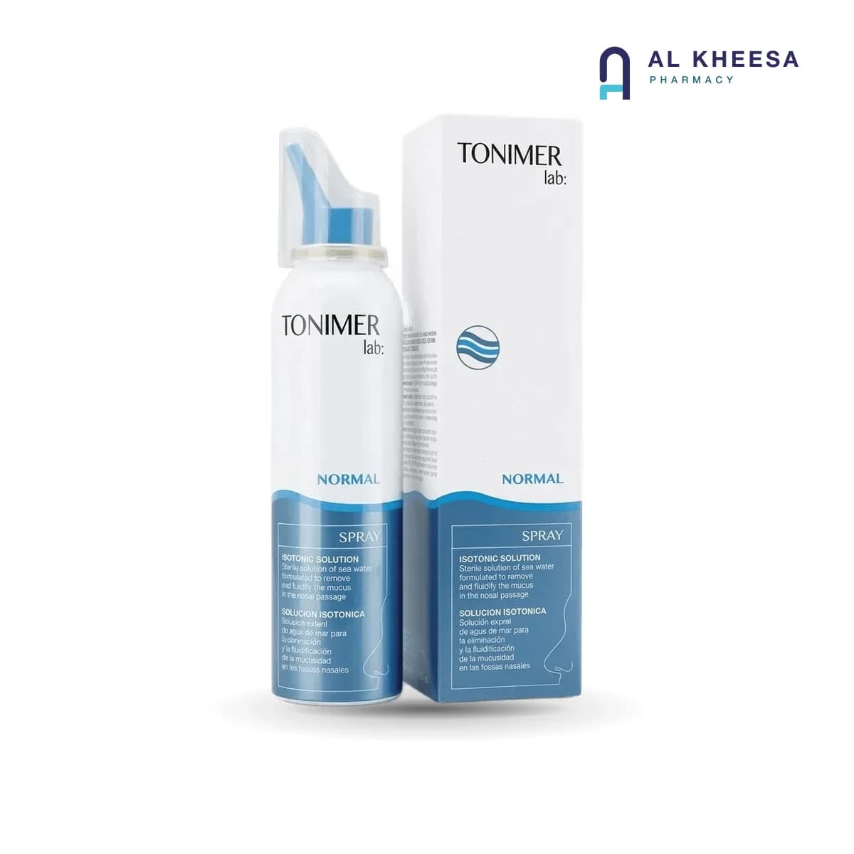 Tonimer Lab Normal Saline Nasal Spray 100ml – Isotonic Sea Water Spray for Daily Nasal Hygiene