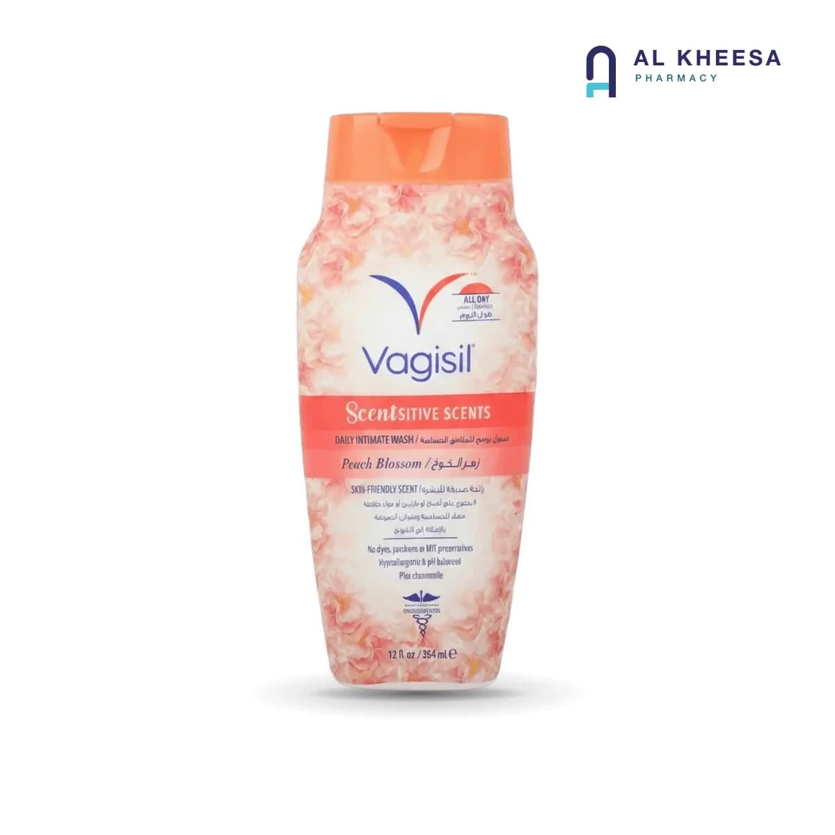 Vagisil Vagisil Daily Intimate Wash Peach Blossom – 354ml Gentle Scented Feminine Cleanser