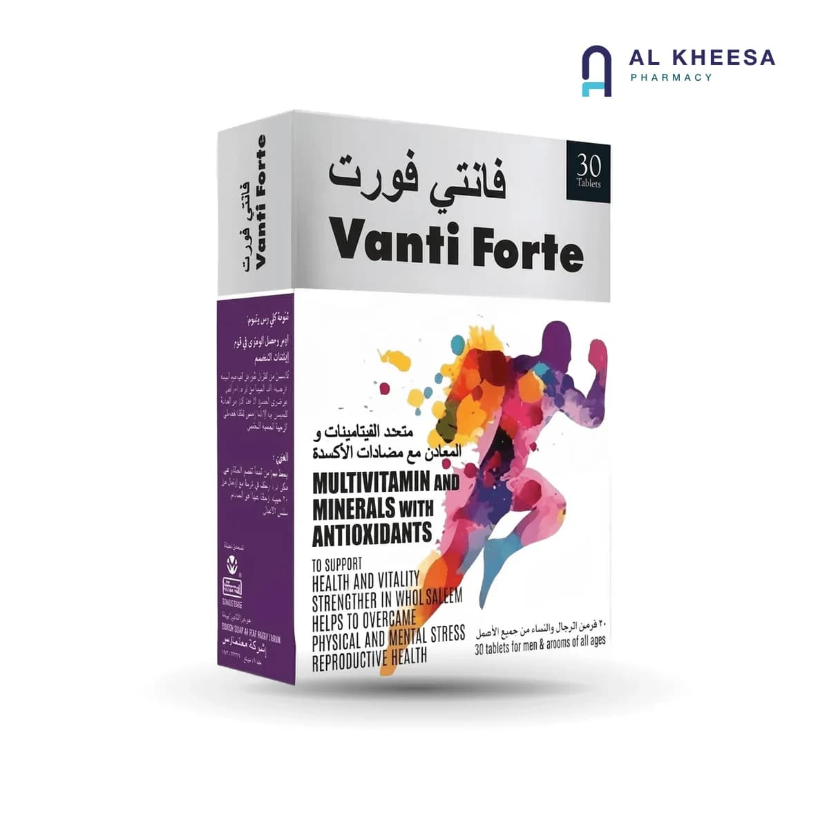 Vanti Forte Multivitamin Tablets – Advanced Energy, Immunity & Nutritional Support