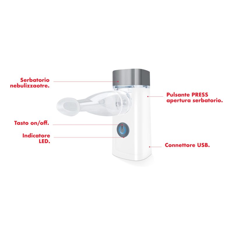 Medel Medical Portable Nebulizer – Compact & Efficient Respiratory Therapy Device - Image 2