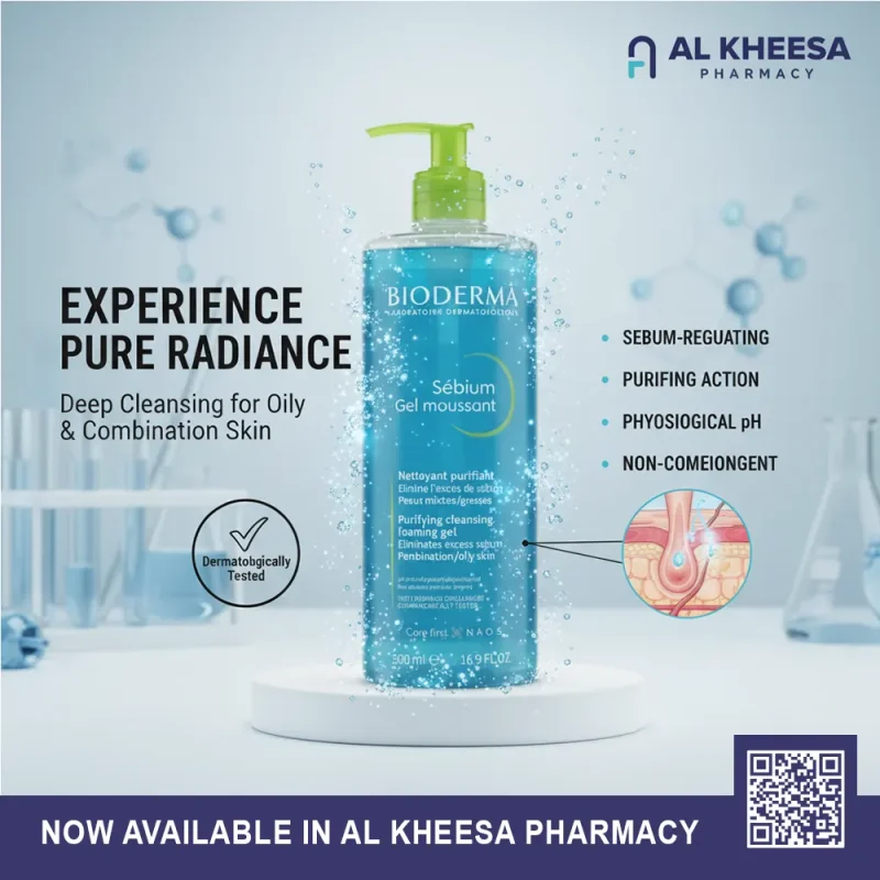 Bioderma Sébium Gel Moussant – Purifying Foaming Gel - Image 2