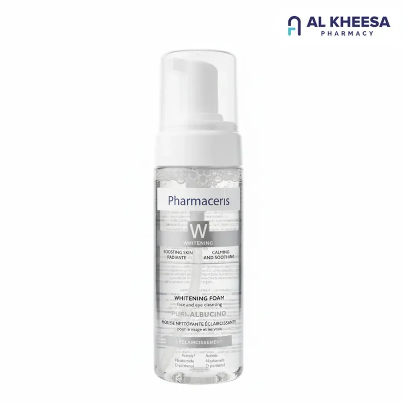 Pharmaceris Whitening Foam – Face & Eye Cleansing Puri Al Bucini