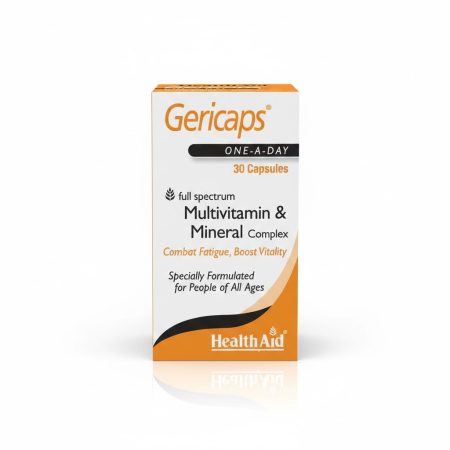HealthAid Gericaps Multivitamin & Mineral Tablets – 30 Capsules