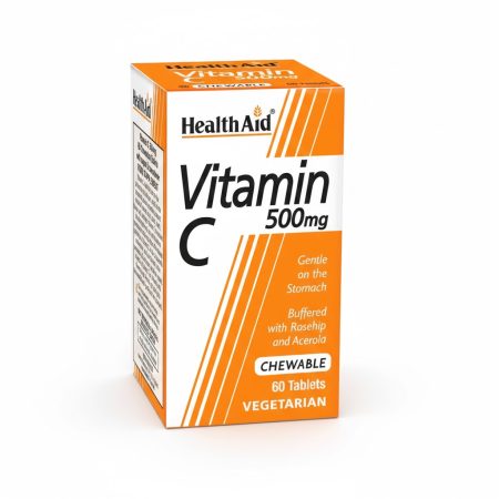 HealthAid Vitamin C 500 mg Tablets – 60 Tablets