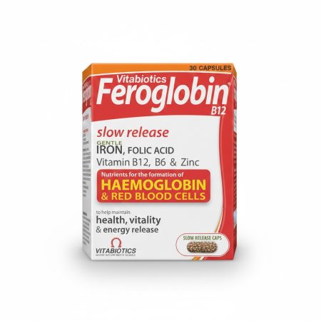 Feroglobin Capsules 30’s – Iron & Multivitamin Supplement for Blood Health