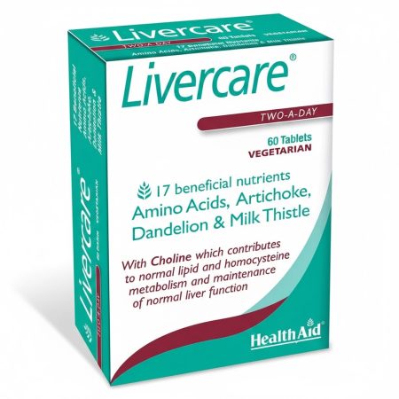 Health Aid Livercare Prolonged Release Tablets 60’s – Liver Health Support Formula