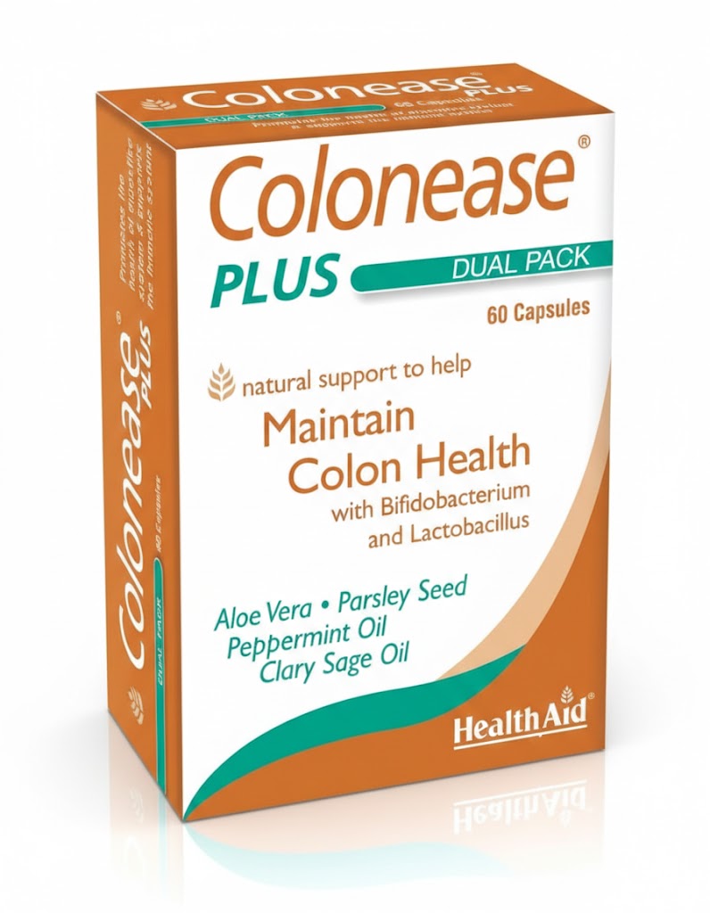 Health Aid Colonease Capsules 60’s – Digestive & Colon Health Support Supplement