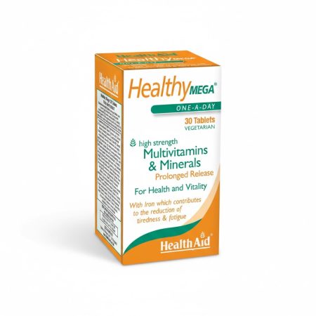 Health Aid Healthy Mega Multivitamin & Mineral Tablets – Complete Daily Nutrition – 30 Tablets