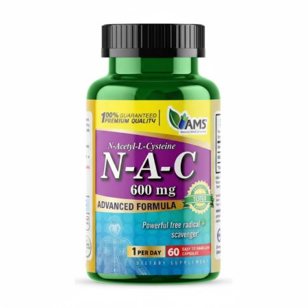 America Medica Science  N-Acetyl Cysteine (NAC) 600 mg Capsules – 60 Capsules