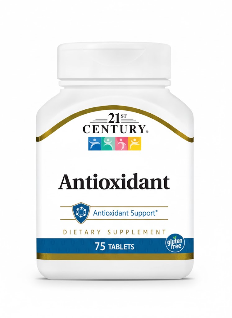 21st Century Antioxidant Formula Tablets – Daily Cellular Protection, 75 Tablets