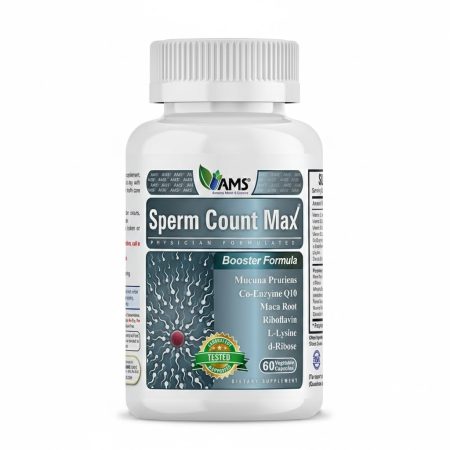 America Medica Science  Sperm Count Max Male Fertility Support Capsules – 60 Capsules