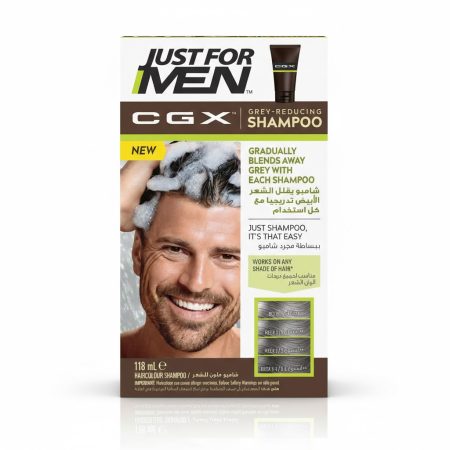 Just For Men Control GX Shampoo 118ml – Gradual Hair Color and Cleanse