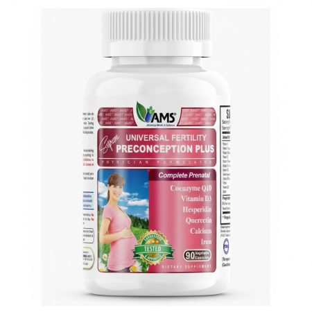 America Medica Science  Prenatal Preconception Plus Multivitamin Capsules – 90 Capsules