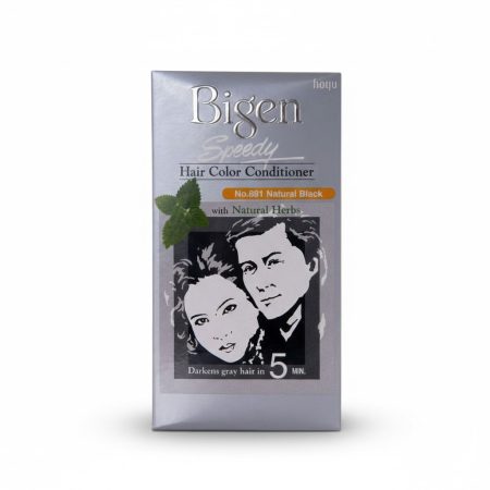 Bigen Speedy Hair Color No. 881 Natural Black – Fast-Acting Permanent Hair Dye
