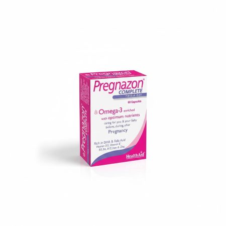 Health Aid  Pregnazon Complete Capsules 60’s – Complete Prenatal Vitamin & Mineral Supplement