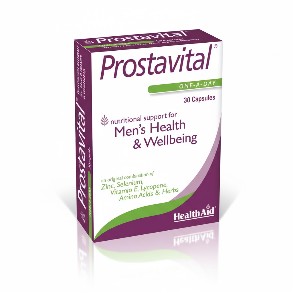 Health Aid Prostavital Capsules 30’s – Prostate Health Support Supplement
