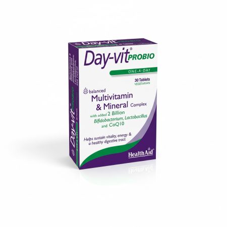 Health Aid  Day Vit Probio Tablets 30’s – Daily Multivitamin with Probiotics (Blister Pack)