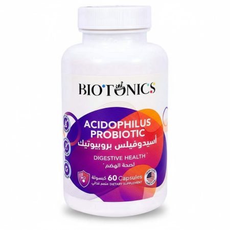 Biotonics Acidophilus Probiotics 60 Capsules – Digestive & Gut Health Support