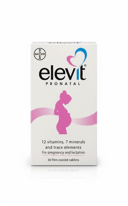 Elevit Pronatal Tablets – Prenatal Multivitamin for Pre-Pregnancy, Pregnancy & Breastfeeding (30 Tablets)