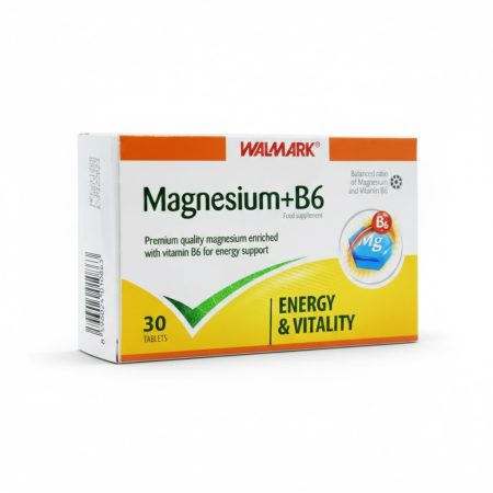 Walmark Magnesium + Vitamin B6 Tablets – 30 Tablets
