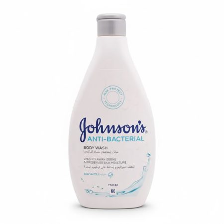 Johnson’s Anti-Bacterial Body Wash Sea Salt 400ml – Gentle Cleansing & Protection