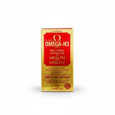 Omega H3 Bio Tonic Capsules – Omega-3 and Nutritional Support for Heart & Brain Health (30 Capsules)