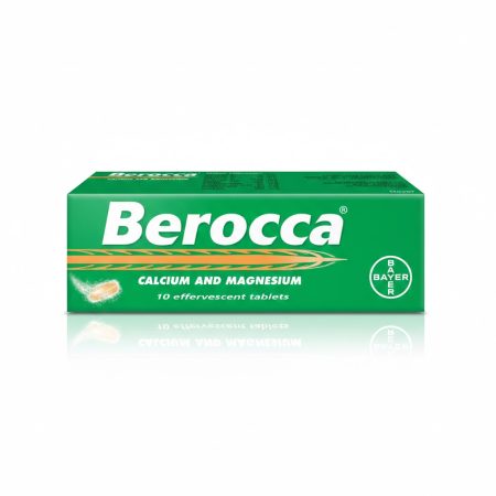 Berocca Cal & Mag Effervescent Tablets – 10 Count